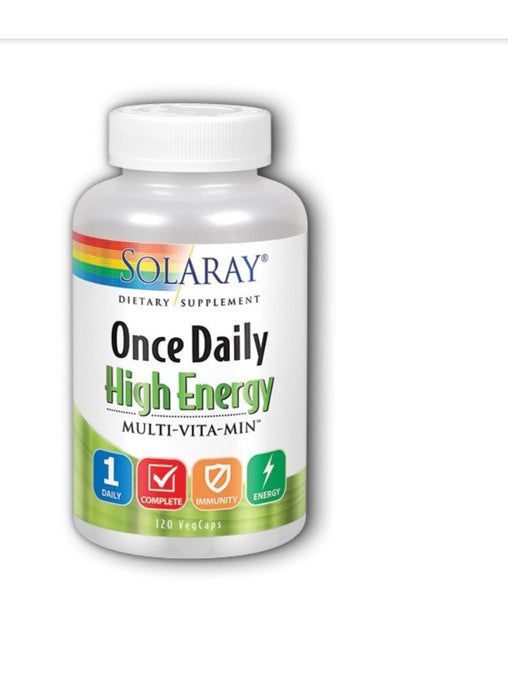 Solaray Once Daily High Energy 120 Caps