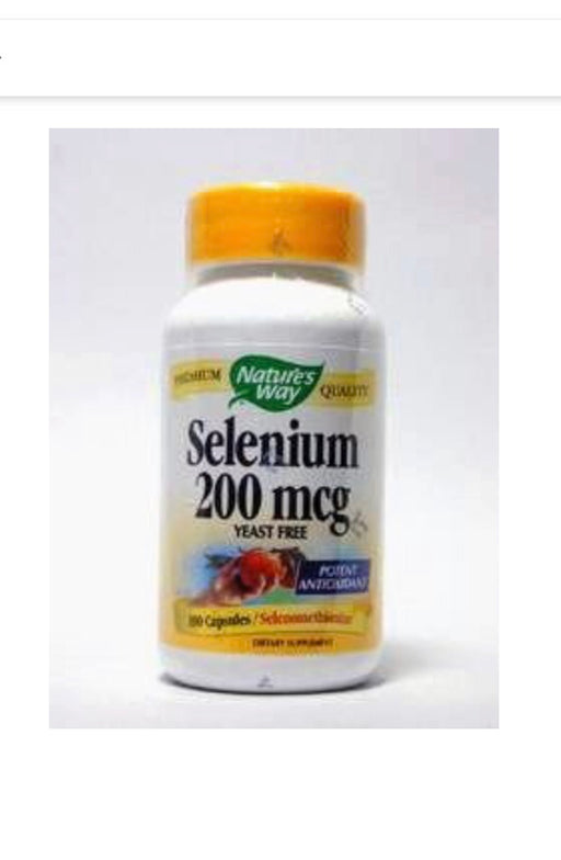 Nature's Way Selenium 200 mcg - 100 Capsules