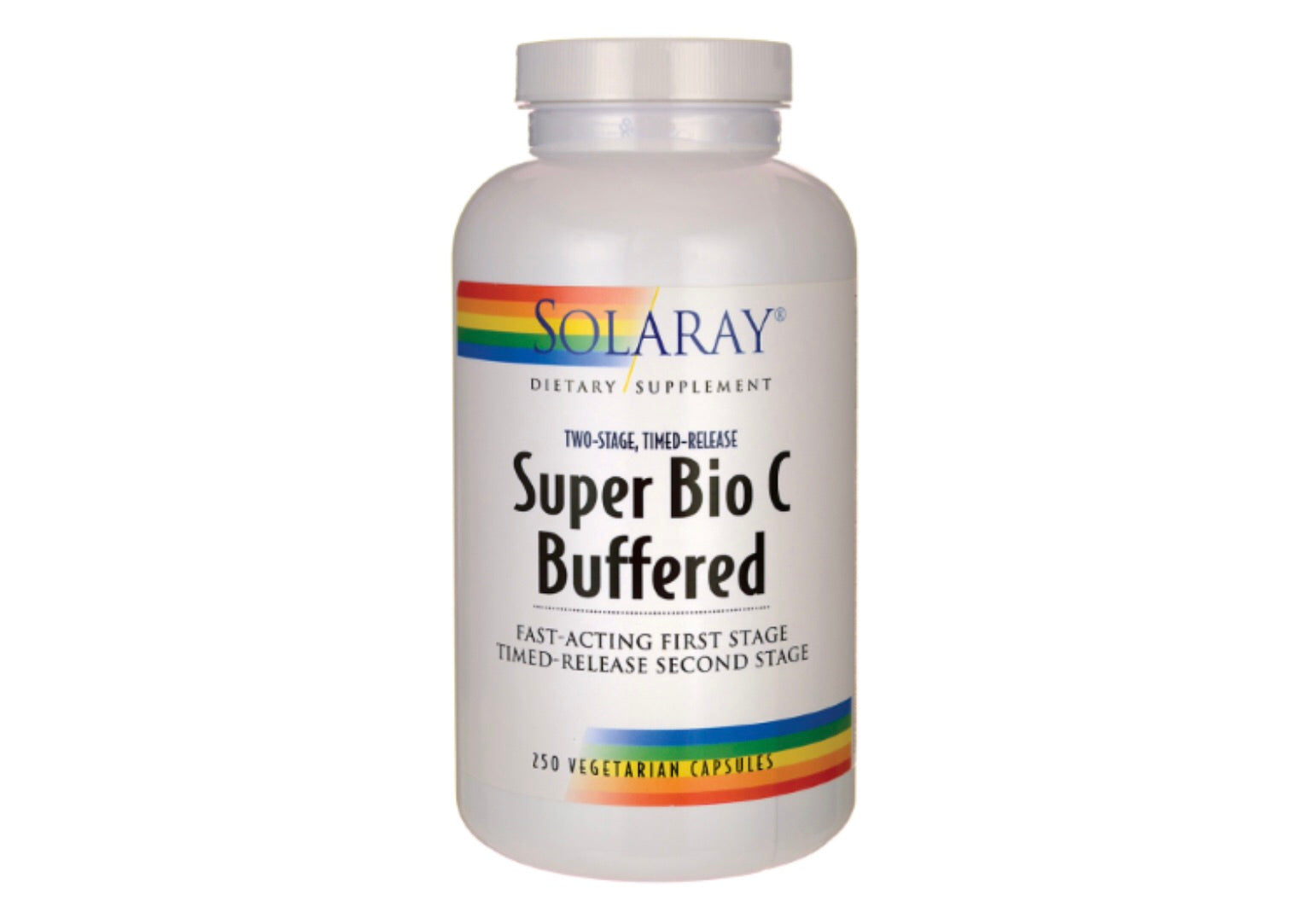 Solaray Super Bio C Buffered 250 Vegetarian Capsules