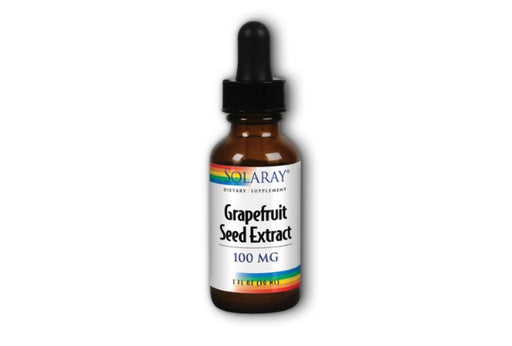 Solaray Grapefruit Seed Extract 100 mg Liquid, 1 Fl Oz