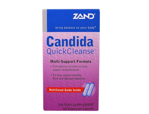 Zand, Candida Quick Cleanse, 60 Veggie Caps