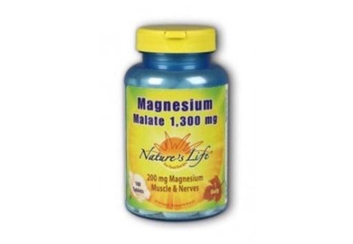 Nature's Life Magnesium Malate 1300 mg - 100 Tablets