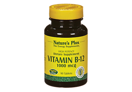 Natures Plus Vitamin B-12 1000mcg 90 Tabs
