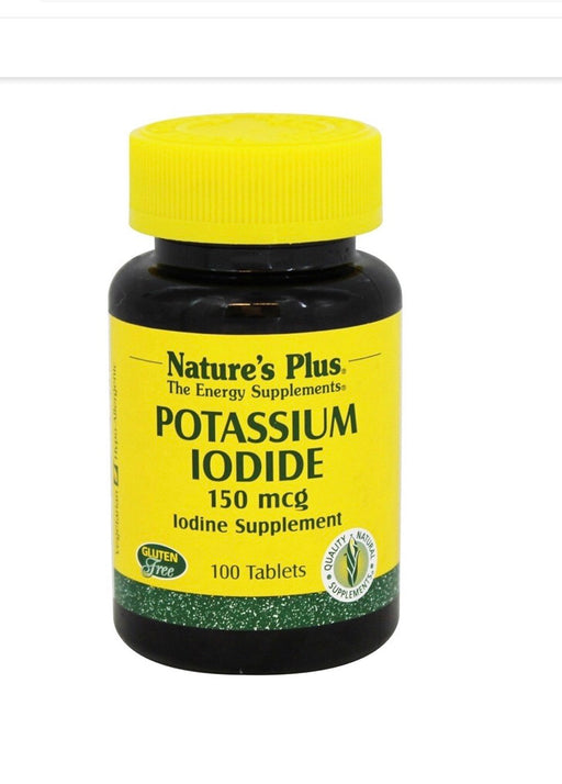 NaturesPlus Potassium Iodide 150 Mcg Tab 100 ct