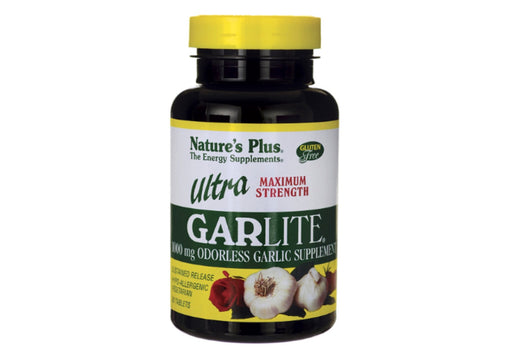 Nature's Plus Ultra Maximum Strength GarLite 1000 mg - 90 Tablets