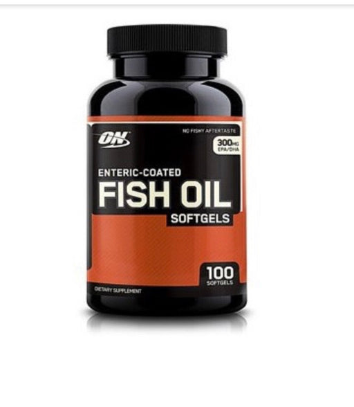 Optimum Nutrition Enteric-Coated Fish Oil Softgels, 100 Ct