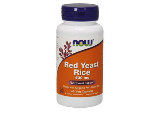 NOW Foods Vegetarian Red Yeast Rice Nutritional Support, 600mg
