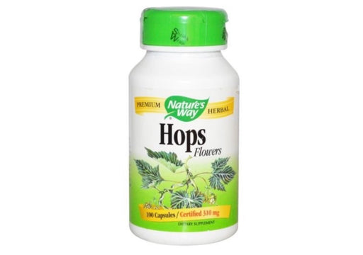 Nature's Way HOP Flowers 310mg  100Vcap.