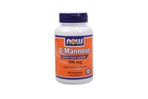 NOW Foods D-Mannose 500Mg 120 Capsules