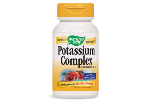 Nature's Way Potassium Chelate 99 mg 100 Caps.