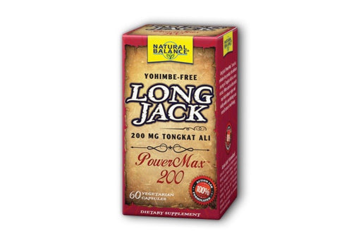 Natural Balance Long Jack PowerMax 200, 60 VegCaps.