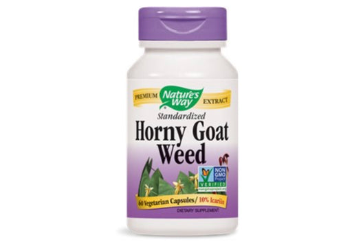 Nature's Way Horny Goat Weed Standardized Vegetarian Capsules , 60 Ct