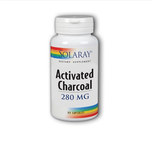 Solaray Activated Charcoal 280 mg - 90 VegCaps