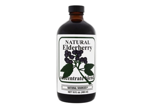 Natural Sources Elderberry Concentrate Liquid, 16 Fl Oz