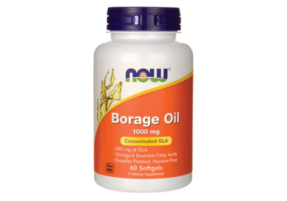 Now Foods Borage Oil 1000mg  60 Softgels