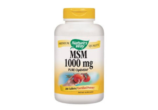 Nature's Way MSM 1000 mg tablets, 200 Tablets