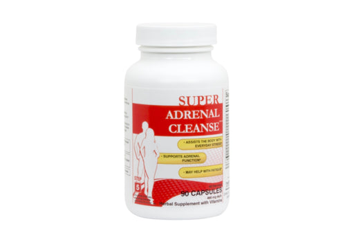 Health Plus Super Adrenal Cleanse  Capsules, 90 Caps.