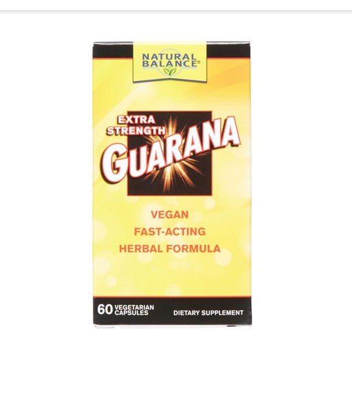 Natural Balance Extra Strength Guarana, 60 Ct