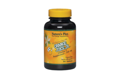 Nature's Plus Orange Juice Jr. Chewable Vitamin C 100 mg 90 Tabs