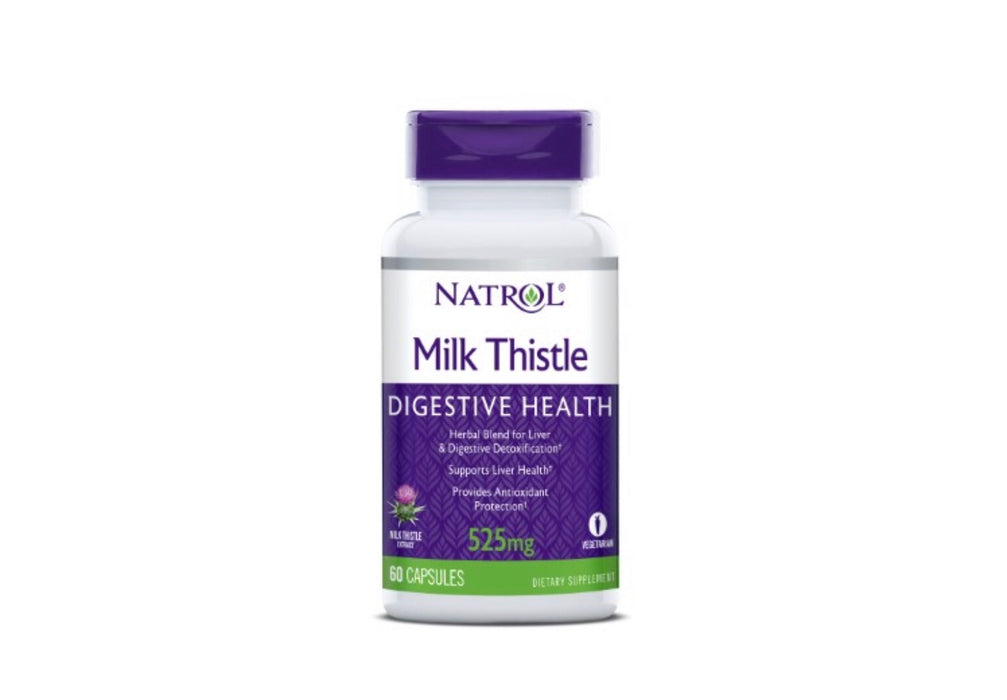 Natrol Milk Thistle Advantage - 525 mg - 60 Vegetarian Capsules