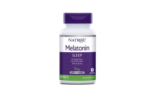 Natrol Melatonin Tablets, 5 mg, 60 Tablets