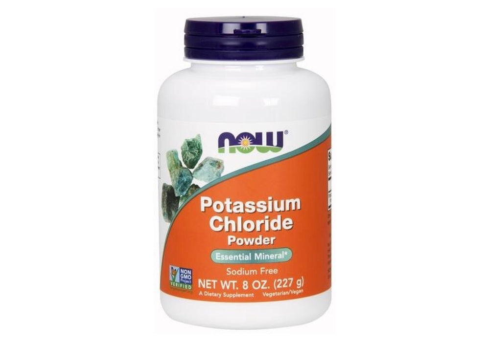 NOW Foods NOW Potassium Chloride Powder,8 oz.