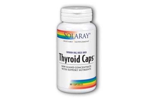 Solaray Thyroid Caps with Potassium Iodide, 60 VegCap