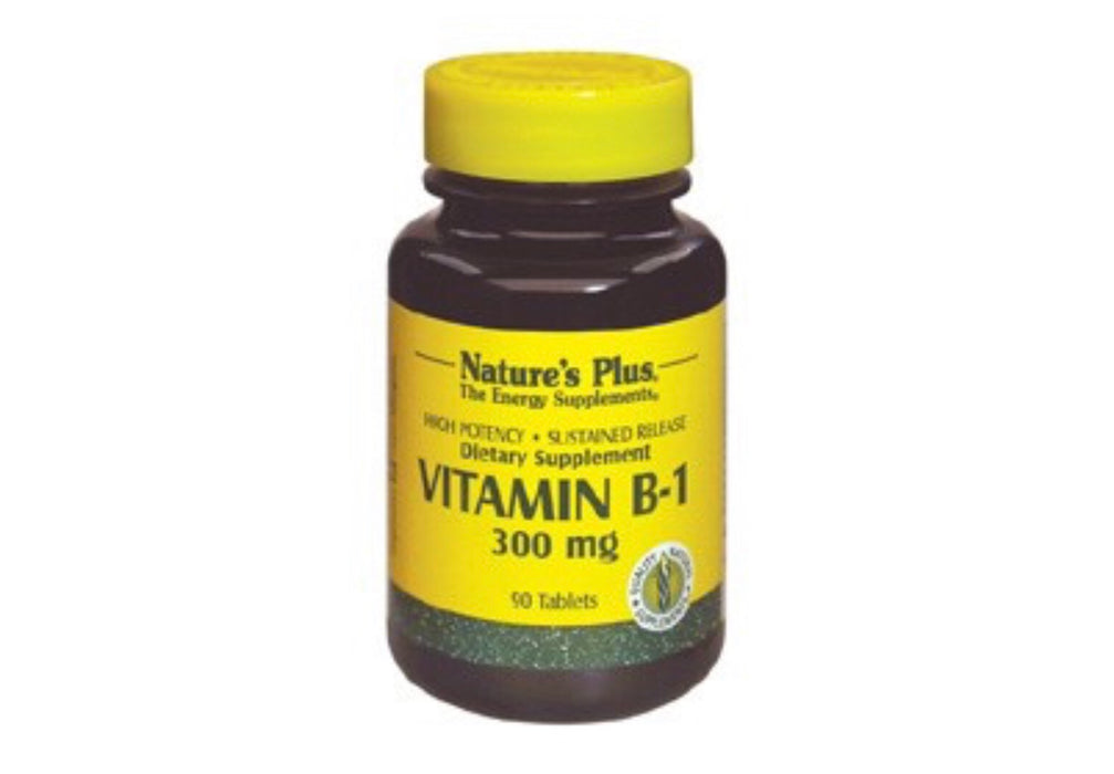 Natures Plus Vitamin B-1 300mg Time Release 90 Tabs