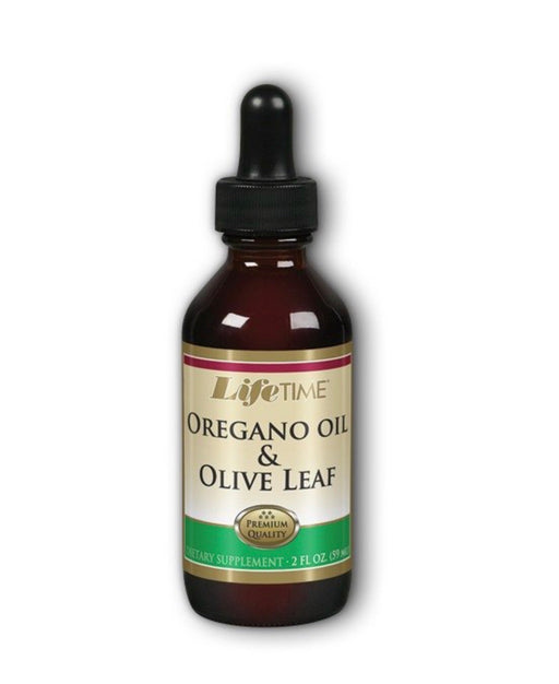 Life Time Oregano Oil & Olive Leaf 2oz. (59ml) 59/svr.