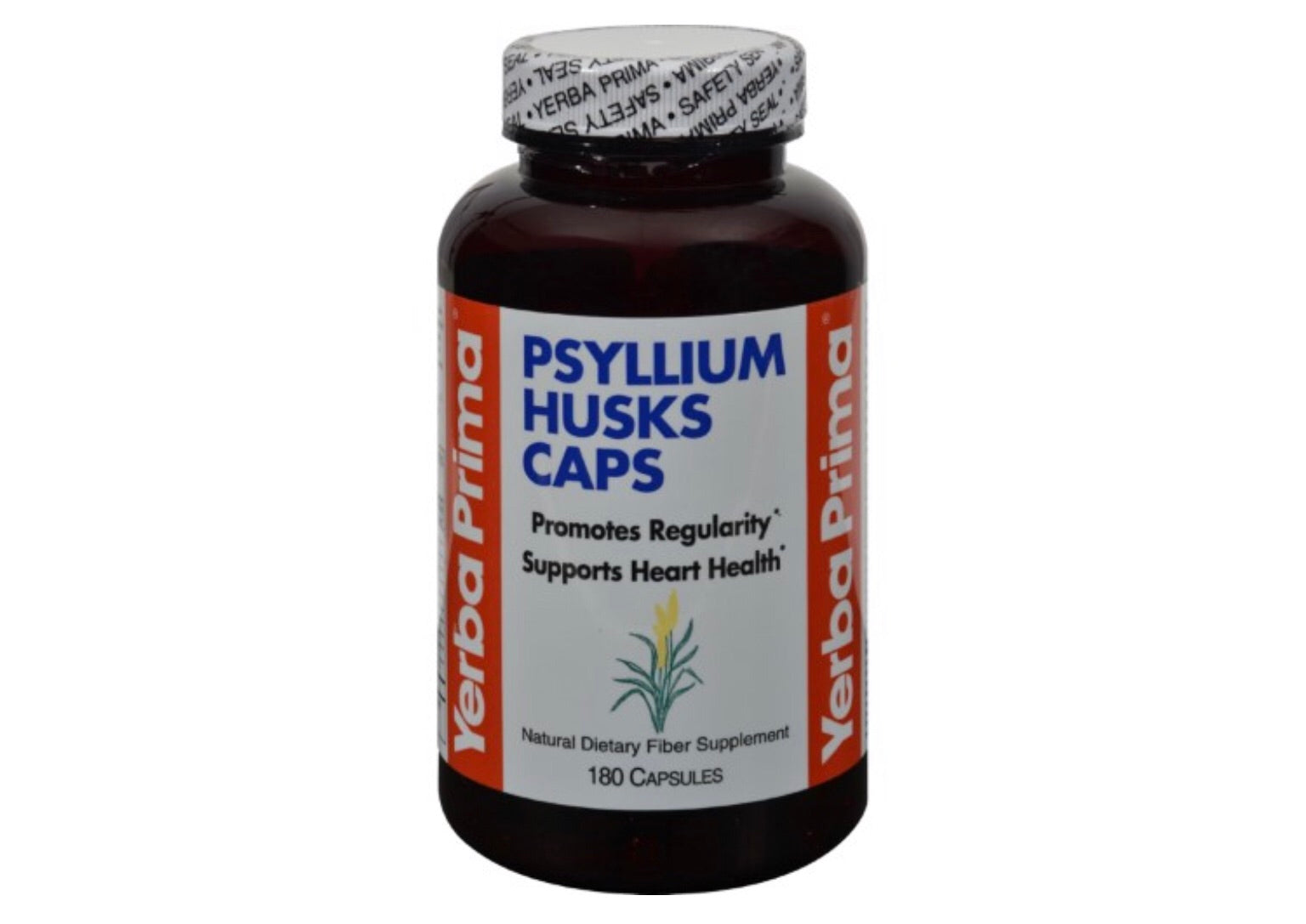 Yerba Prima Yerba Prima Psyllium Husks Caps - 180 Capsules