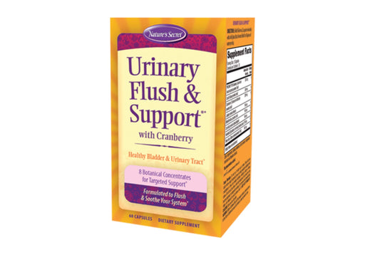 Nature's Secret Urinary Flush & Support with Cranberry, 60 Capsules