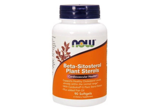 NOW Foods Vegetarian Beta-Sitosterol Cardiovascular Health, 90 Ct