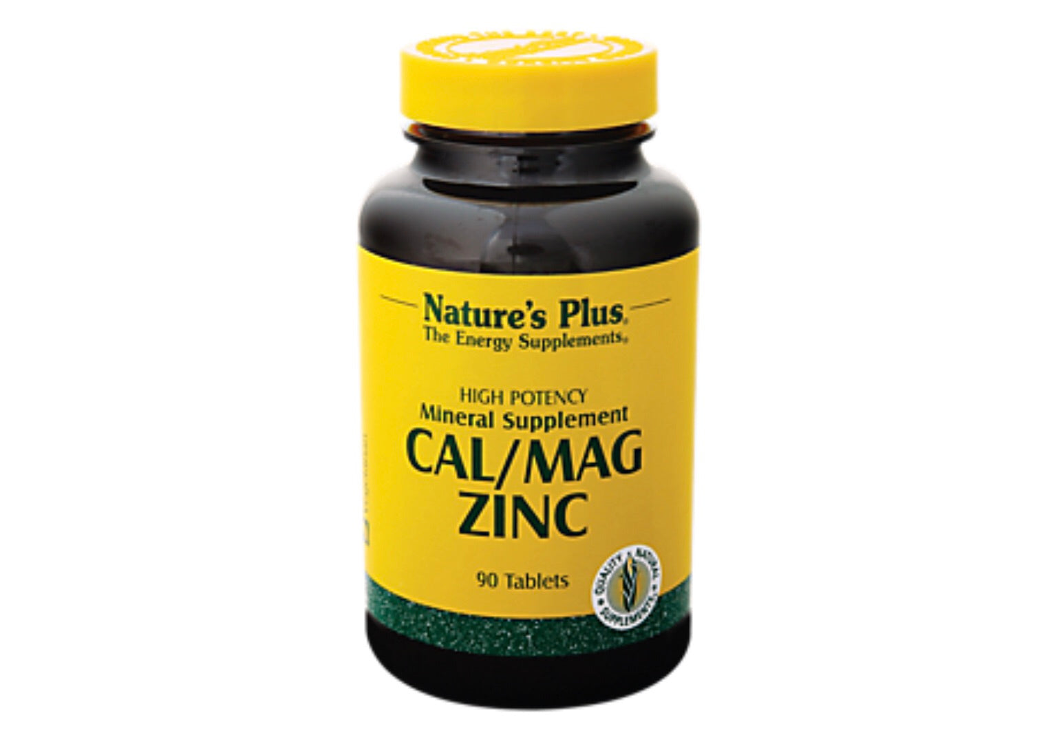 Natures Plus Calcium/Magnesium/Zinc 1000/500/75mg 90 Tabs