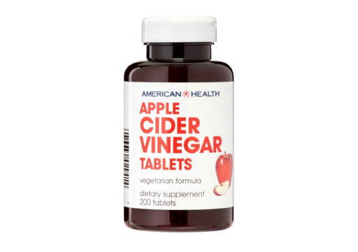 American Health Vinegar Tablets, Apple Cider, 200 Tablets