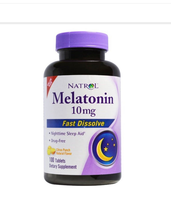 Natrol Melatonin Citrus Punch 10 Mg, 100 Tablets