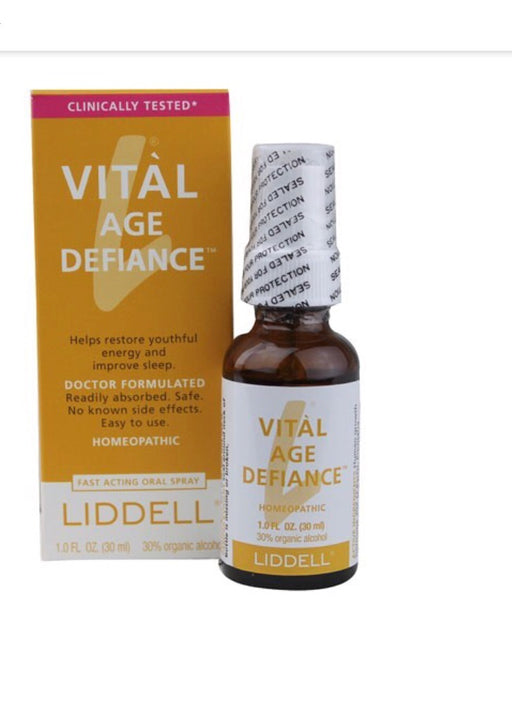 Liddell Laboratories Homeopathic Vital Age Defiance Spray, 1 Oz