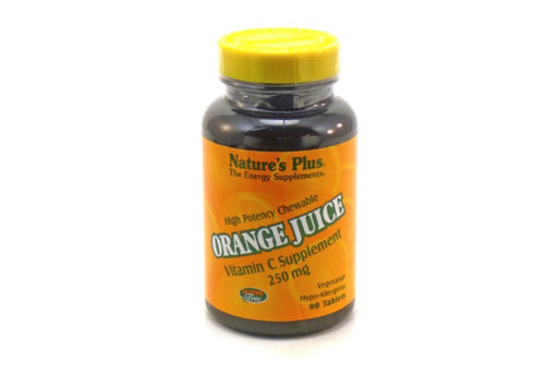 Natures Plus Orange Juice C 250mg 90 Chewable