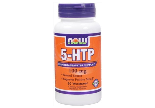 NOW Foods 5-HTP Neurotransmitter Support, 100mg, 60 Ct