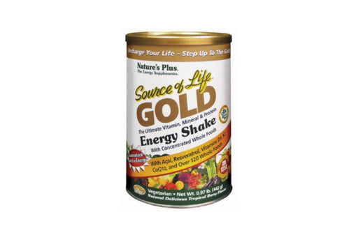 Nature's Plus Source of Life Gold Energy Shake Tropica .97 lb Pwdr