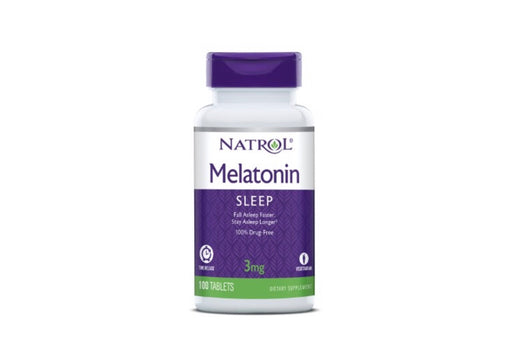 Natrol Melatonin Timed Release Tablets, 3mg 100 Tablets