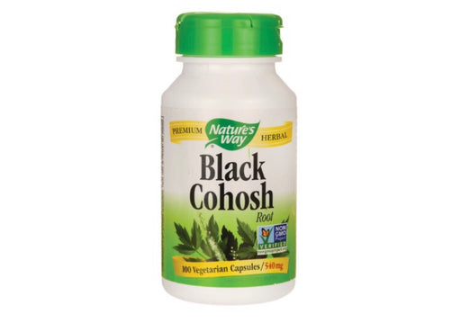 Nature's Way Black Cohosh Root Vegetarian Capsules 540 mg, 180 Ct