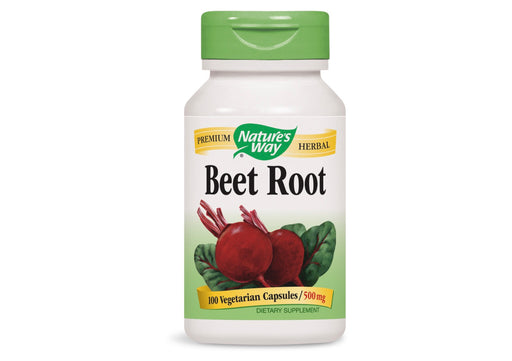 Nature's Way Beet Root Capsules, 500 Mg, 100 VegCaps