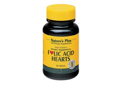 Nature's Plus Folic Acid Hearts 90 Tabs