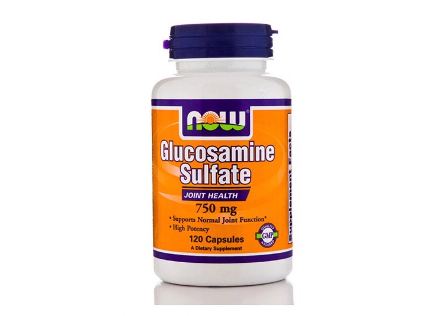 NOW Foods Glucosamine Sulfate Joint Health, 750mg, 120 Ct