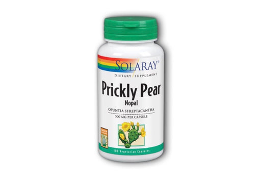 Solaray Prickly Pear 500 mg - 100 Vegetarian Capsules