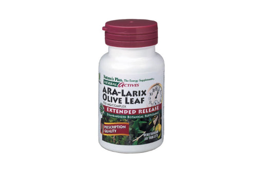 Natures Plus ARA-Larix/Olive Leaf 750mg 30 Tabs