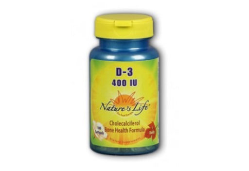 Nature's Life Vitamin D 400 IU - 100 Softgels