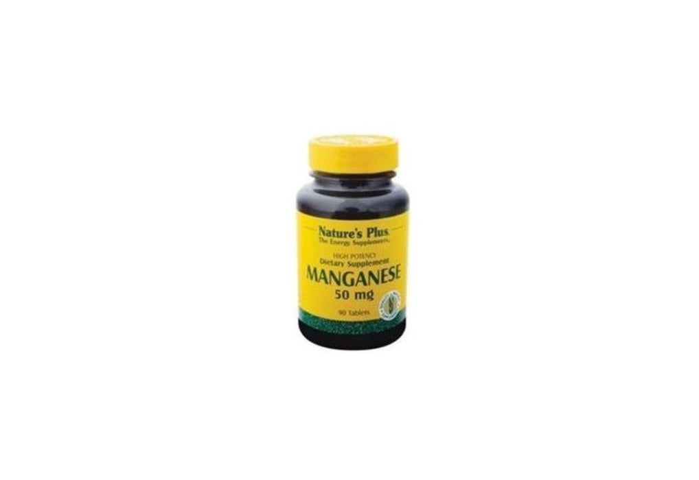 Natures Plus Manganese 50mg 90 Tabs