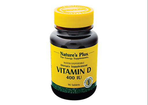 Natures Plus Vitamin D (Water Dispersable) 400 IU 90 Tabs