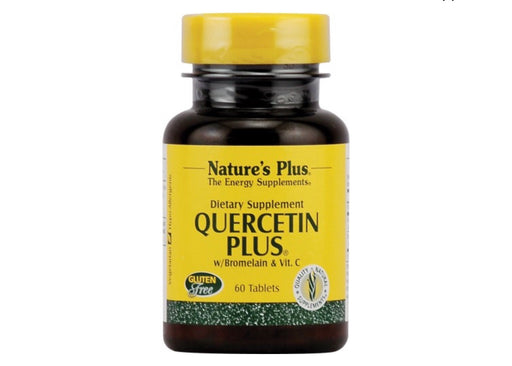 Natures Plus Quercetin Plus with Vitamin C & Bromelain 60 Tabs